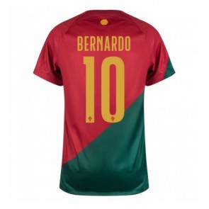 Portugal Bernardo Silva #10 Hemmatröja VM 2022 Korta ärmar